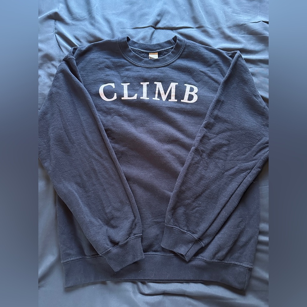 Climb Crew Neck Sweatshirt - Navy